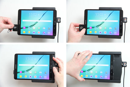 Brodit Houder met Slot 536781 - Tablethouder Samsung Galaxy Tab S2 8.0