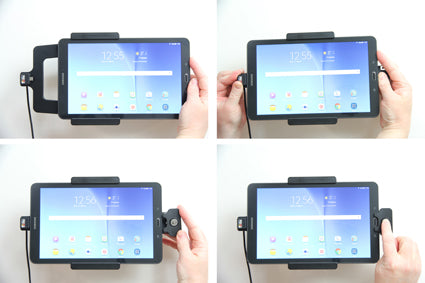Brodit Houder met Slot 536821 - Tablethouder Samsung Galaxy Tab E 9.6