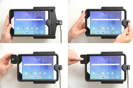 Brodit Houder met Slot 536852 - Tablethouder Samsung Galaxy Tab A 8.0 (2015)