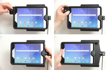 Brodit Houder met Slot 536852 - Tablethouder Samsung Galaxy Tab A 8.0 (2015)
