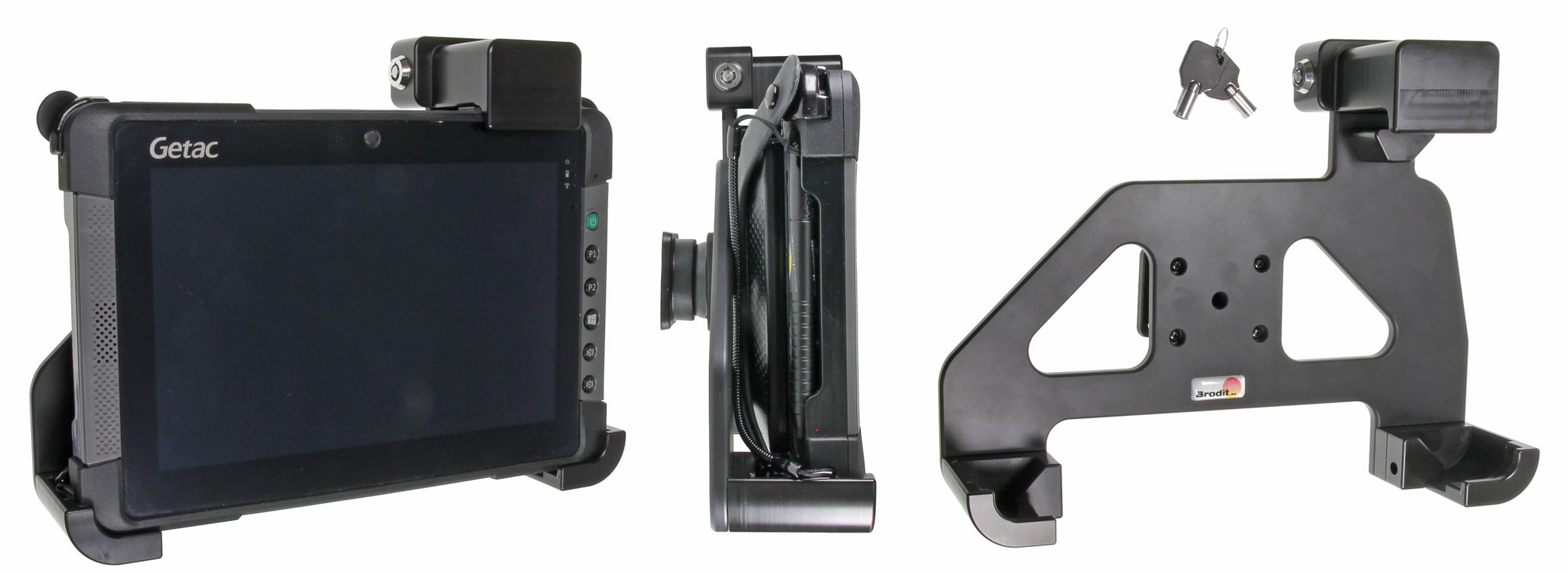 Holder with key-lock 539706