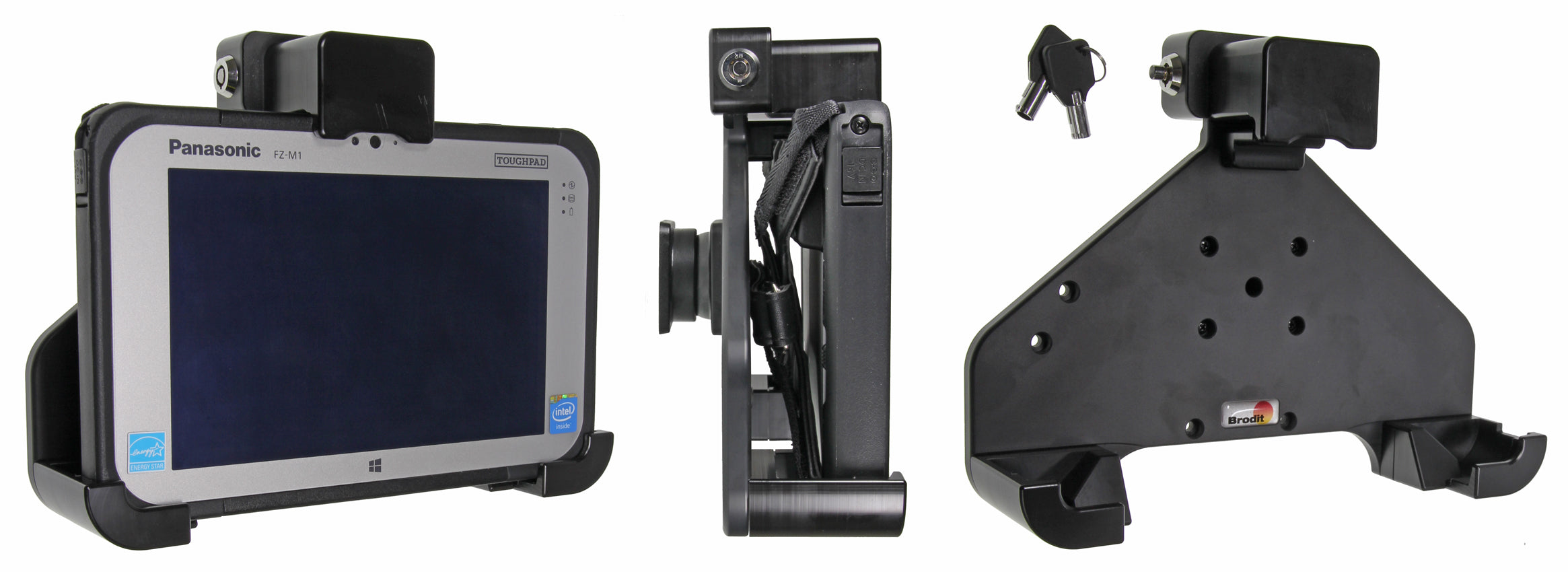 Holder with key-lock 539768