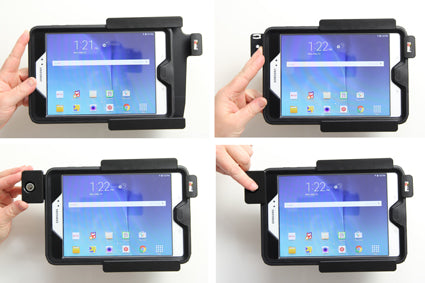 Brodit Houder met Slot 539852 - Tablethouder Samsung Galaxy Tab A 8.0 (2015)