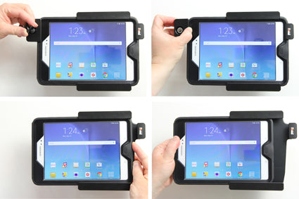 Brodit Houder met Slot 539852 - Tablethouder Samsung Galaxy Tab A 8.0 (2015)