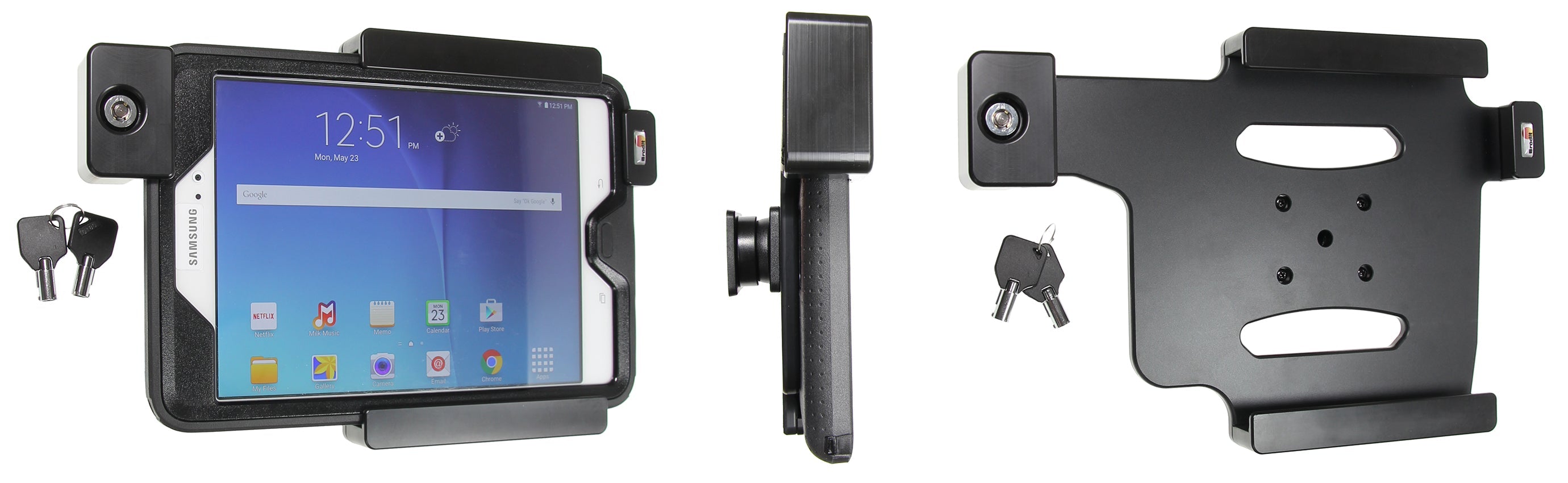 Holder with key-lock 539852