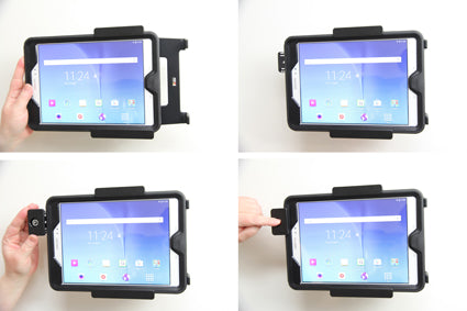 Brodit Houder met Slot 539853 - Tablethouder Samsung Galaxy Tab A 9.7