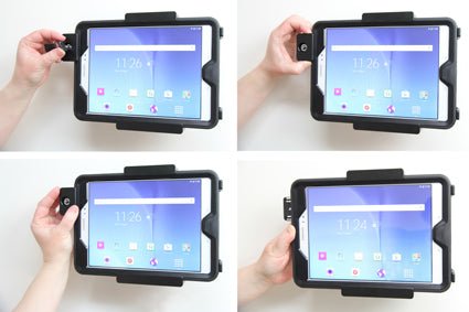Brodit Houder met Slot 539853 - Tablethouder Samsung Galaxy Tab A 9.7