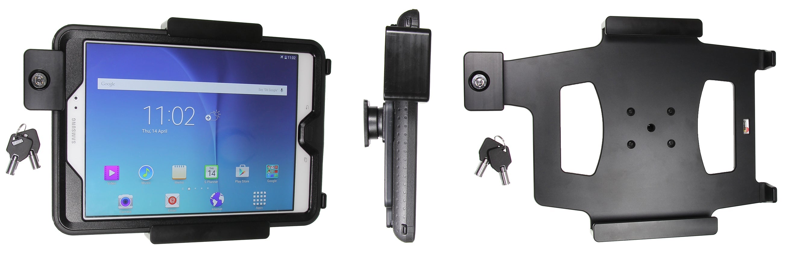 Holder with key-lock 539853