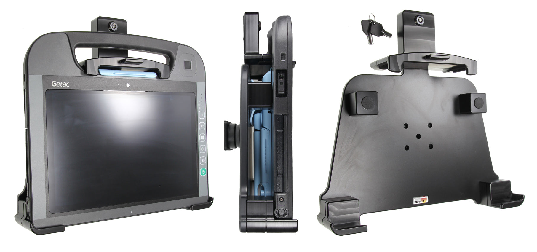 Holder with key-lock 539860