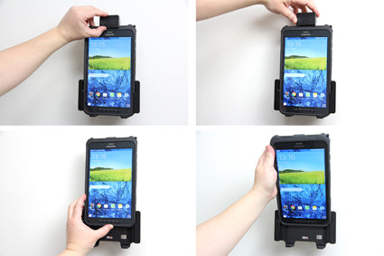 Brodit Houder met Slot 541676 - Tablethouder Samsung Galaxy Tab Active 8.0