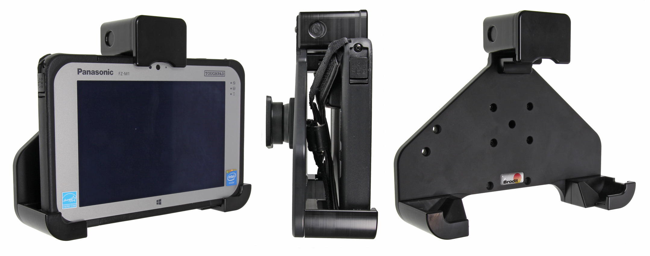 Holder with spring-lock 541768