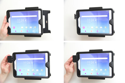 Brodit Houder met Slot 541853 - Tablethouder Samsung Galaxy Tab A 9.7