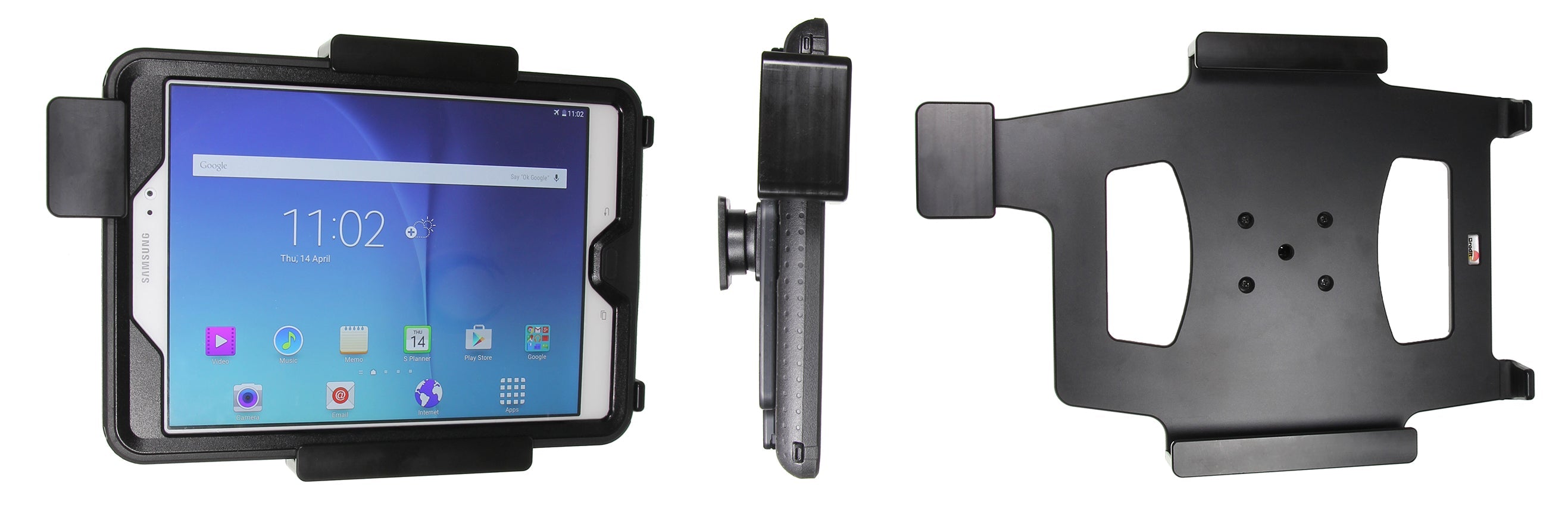Holder with spring-lock 541853