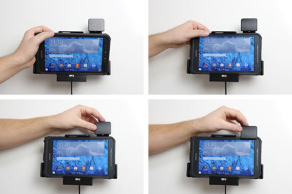 Brodit Houder met Slot 546676 - Tablethouder Samsung Galaxy Tab Active 8.0