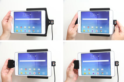 Brodit Houder met Slot 547760 - Tablethouder Samsung Galaxy Tab A 8.0 (2015)
