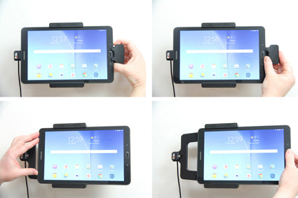 Brodit Houder met Slot 547821 - Tablethouder Samsung Galaxy Tab E 9.6