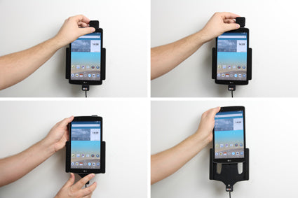 Brodit Houder met Slot 547822 - Tablethouder LG G Pad F 8.0
