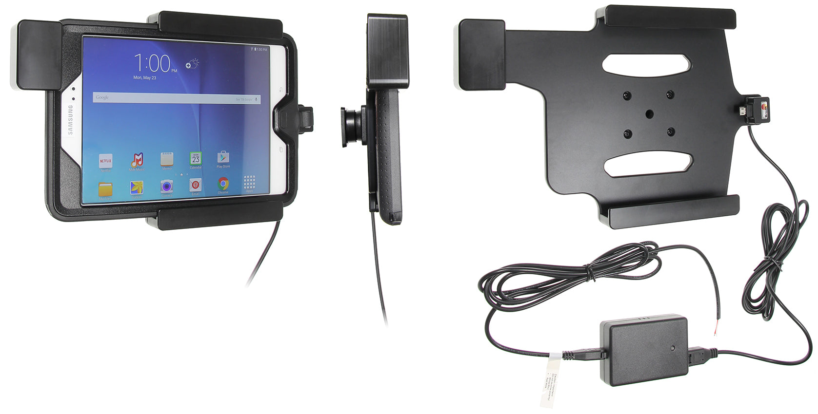Holder with spring-lock 547852