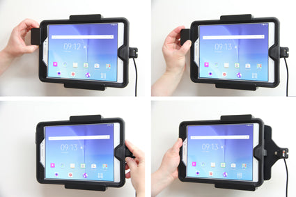 Brodit Houder met Slot 547853 - Tablethouder Samsung Galaxy Tab A 9.7