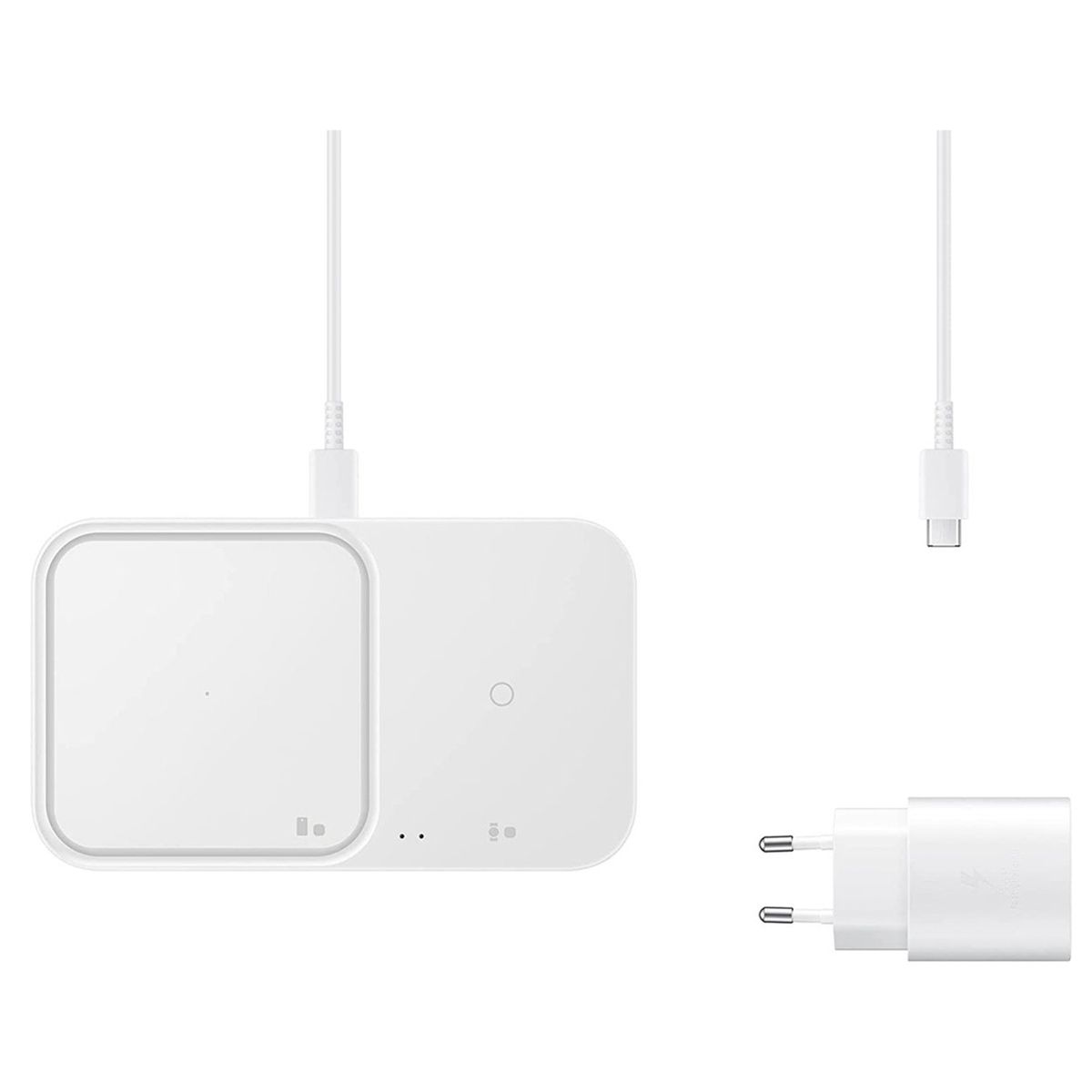 Lader wireless Samsung EP-P5400TWBEGEU duo/charger wit (Qi)