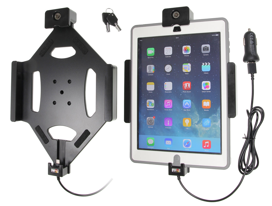 Brodit Houder met Slot 552600 - Tablethouder Apple iPad Air / iPad 9.7 New / iPad 9.7 6th Gen / iPad 5th Gen