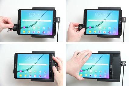Brodit Houder met Slot 552781 - Tablethouder Samsung Galaxy Tab S2 8.0