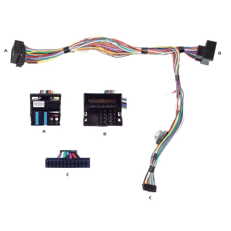 Kram Audio2Car VW 2010- 40 pin Delta / RNS Navi / MFD N