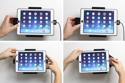 Brodit Houder met Slot 553600 - Tablethouder Apple iPad Air / iPad 9.7 New / iPad 9.7 6th Gen / iPad 5th Gen