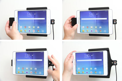 Brodit Houder met Slot 553760 - Tablethouder Samsung Galaxy Tab A 8.0 (2015)