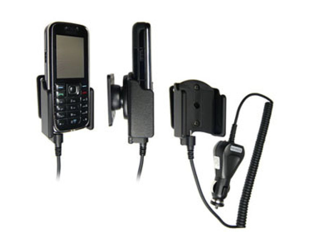 Brodit - Nokia 6233 Actieve houder met 12/24V lader. Let op: Uitlopend artikel, Kan niet retour! - Telefoon- & Tablethouder