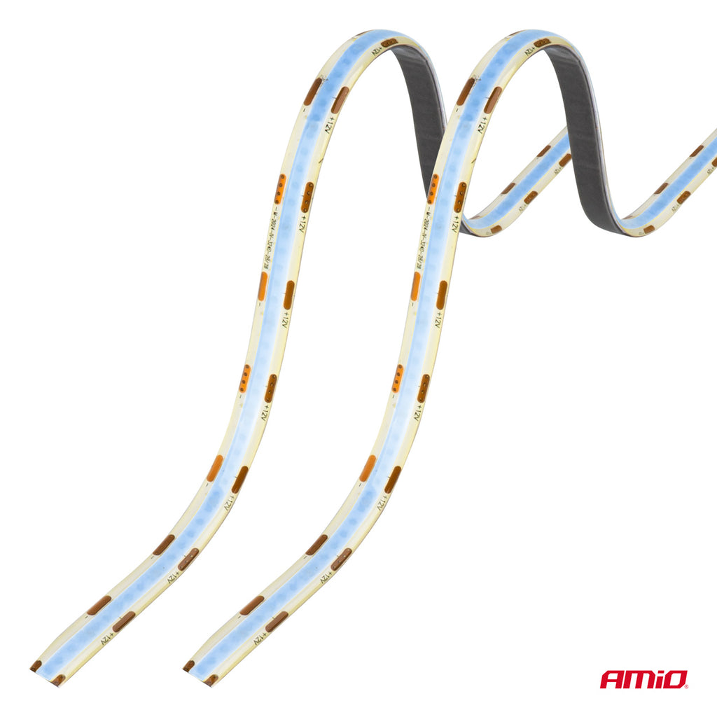 Flexibele LED COB-strips blauw 2x30 cm 12V AMiO 04571 - AMiO 04571 - productafbeelding 5