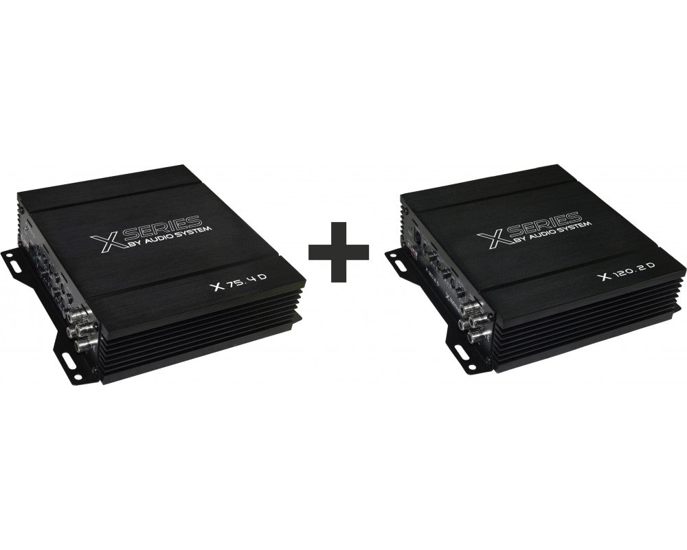 X--ion-Serie set van X-80.4D en de X-150.2D