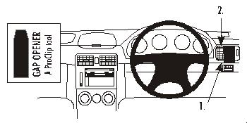 Brodit ProClip 603139 - Subaru Forester 2003-2007