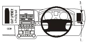 Brodit ProClip 603179 - Volkswagen Touareg 2003-2009