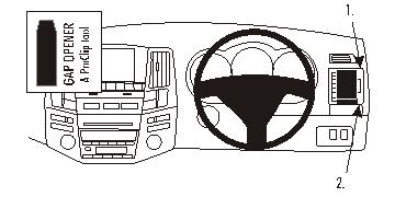 Brodit ProClip 603272 - Lexus RX Series 2004-2009