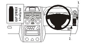 Brodit ProClip 603502 - Renault Mégane II 2003-2009