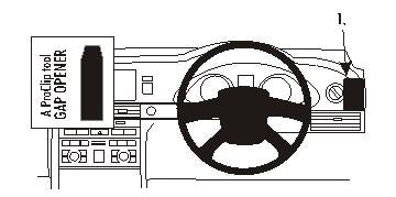 Brodit ProClip 603509 - Audi A6 2004-2009