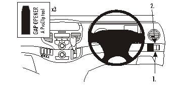 Brodit ProClip 603514 - Honda Odyssey 2005-2007