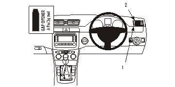 Brodit ProClip 603606 - Volkswagen Passat 2009-2017
