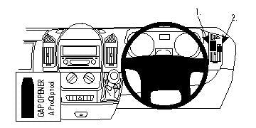 Brodit ProClip 603878 - Citroen Boxer 2007-2024