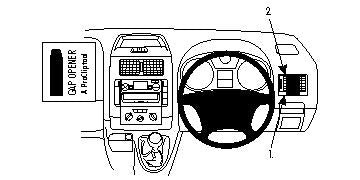 Brodit ProClip 603974 - Citroen Dispatch 2007-2016