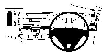 Brodit ProClip 604134 - Renault Laguna 2008-2015