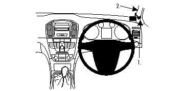 Brodit ProClip 604278 - Holden Insignia A 2009-2017