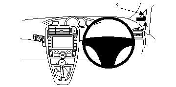 Brodit ProClip 604340 - Toyota Verso 2009-2019