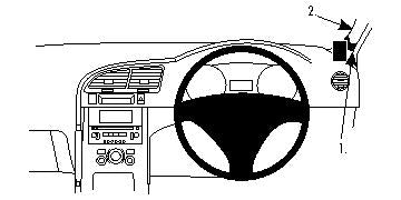 Brodit ProClip 604346 - Peugeot 3008 2009-2016