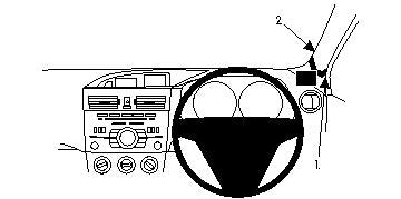 Brodit ProClip 604353 - Mazda 3 2010-2013