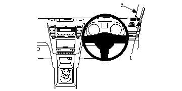 Brodit ProClip 604427 - Subaru Legacy 2010-2014