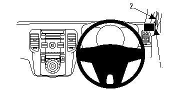 Brodit ProClip 604449 - Hyundai Venga 2010-2019
