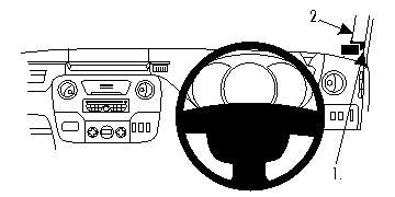 Brodit ProClip 604530 - Nissan Master 2011-2020