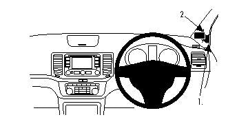 Brodit ProClip 604564 - Seat Alhambra 2011-2022